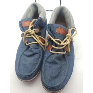 Schmoove Shoes Mens 9.5 Desert Beach Denim Beach Style Rare Vintage